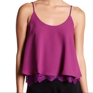 Harlow & Graham Lace detailed tank top